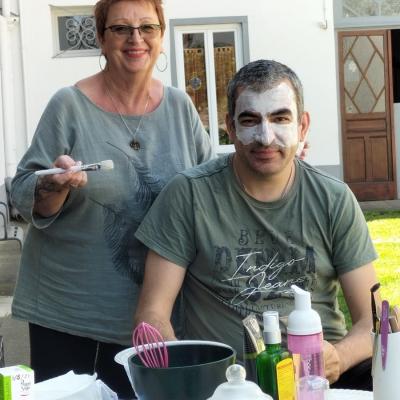 Laurent est masqué !!