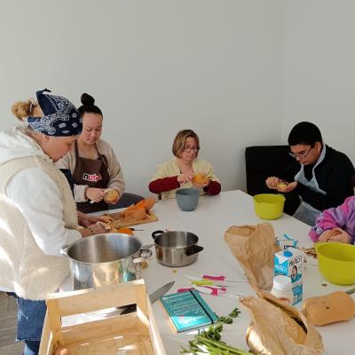 Atelier cuisine autour de la courge butternut 2 