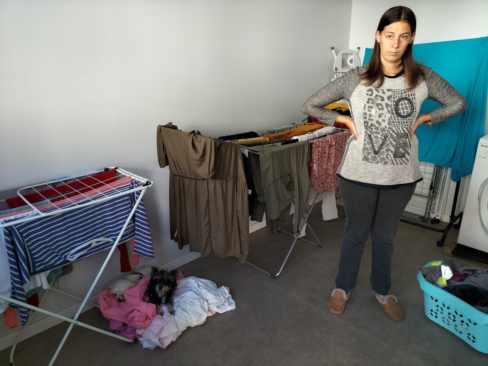 Aurelie et la question du linge ?!?