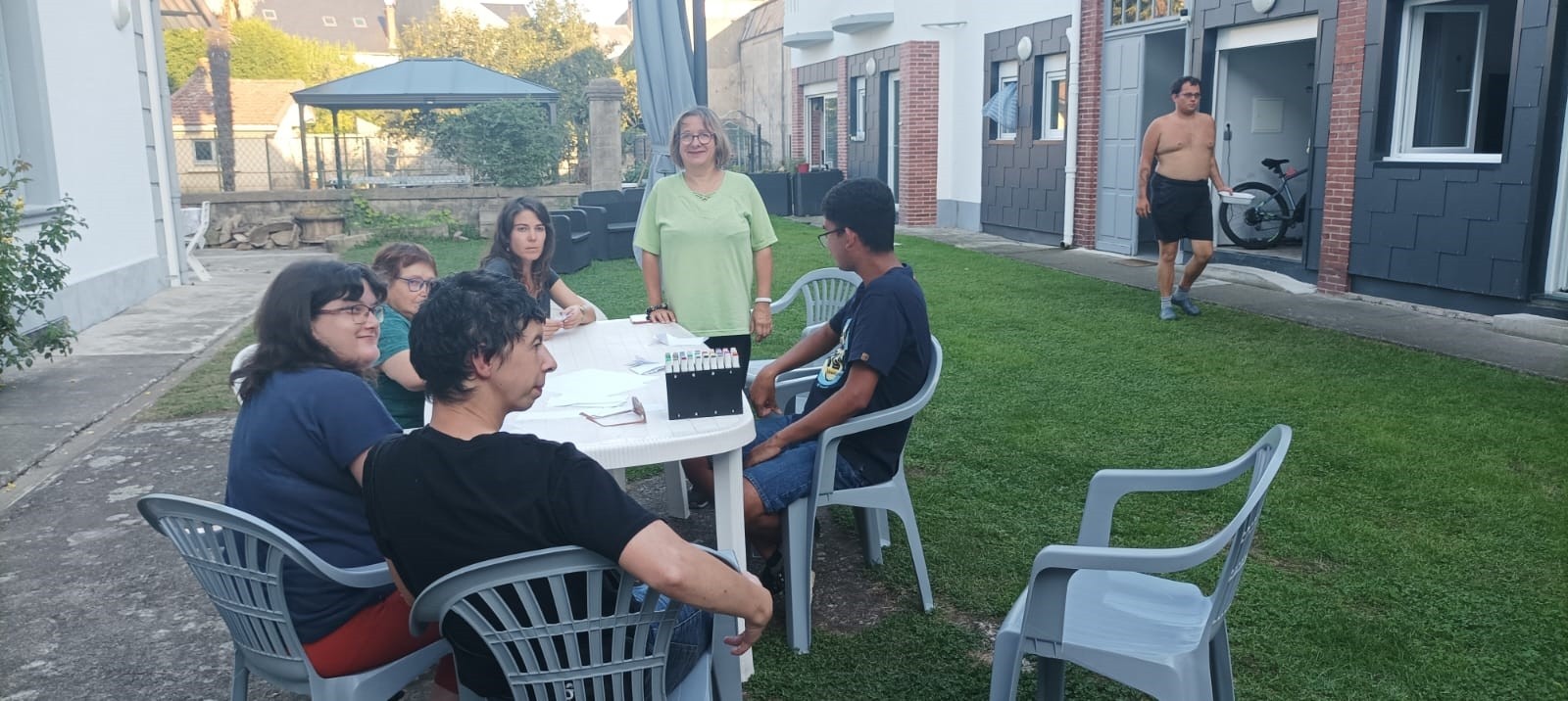 table ronde animée par Marion