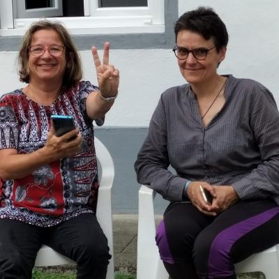 Nathalie et Bernadette