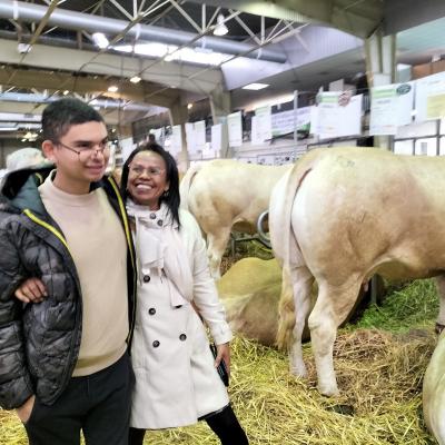 Une maman fière de son Valentin 