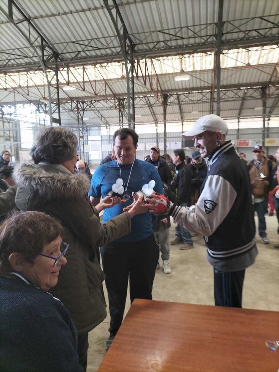 Remise de la coupe 