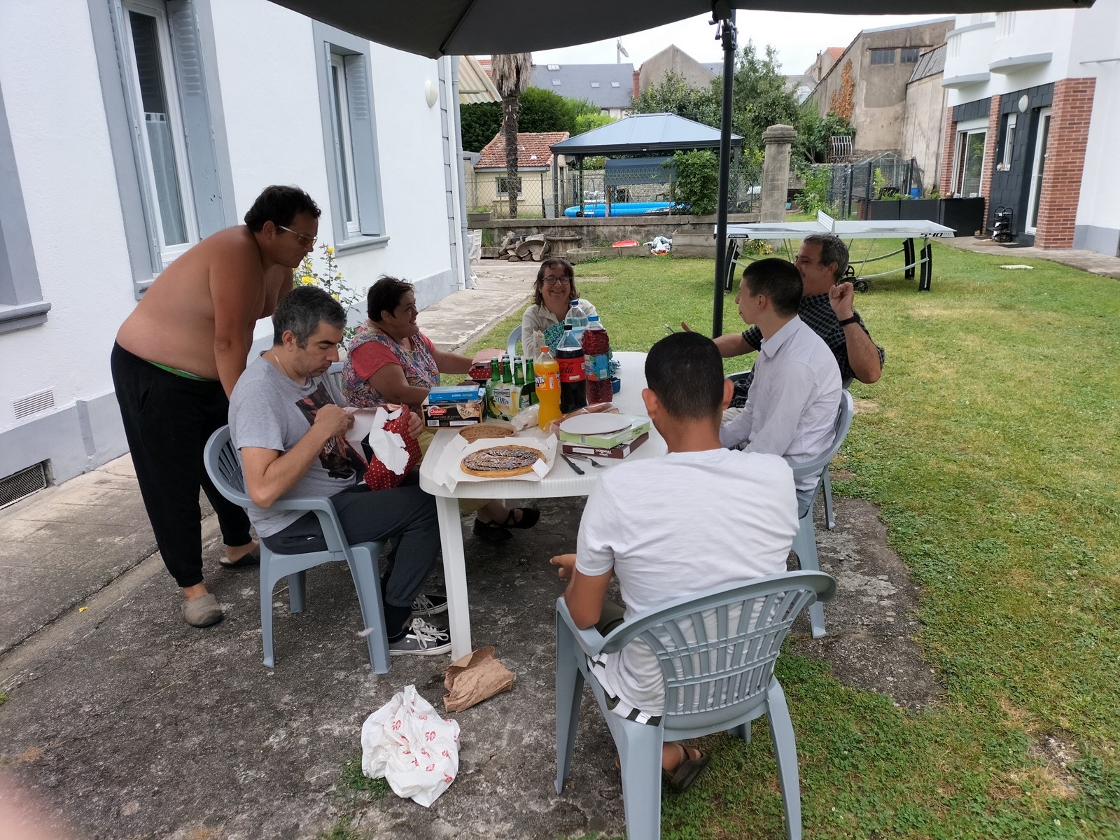 Goûter entre voisins et voisines